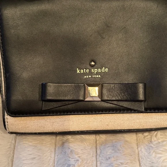 Kate Spade Black and Tan Crossbody Bag - Picture 2 of 10